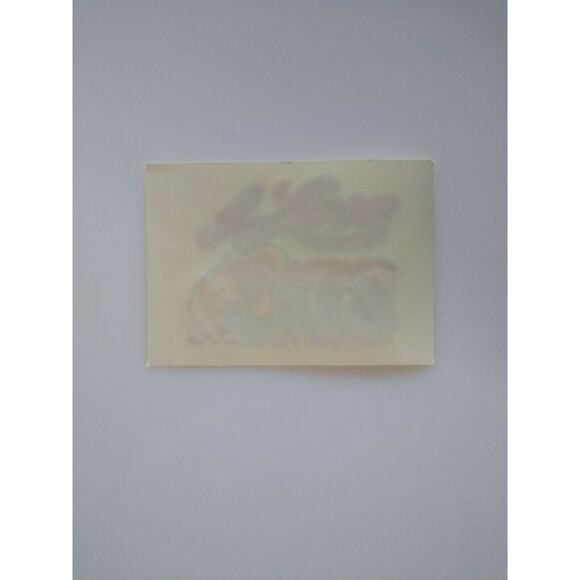 I Love Cats Screamin Gleamin Glitter Iron-On Decal Donruss 1970s Vintage Kittens - Picture 5 of 7